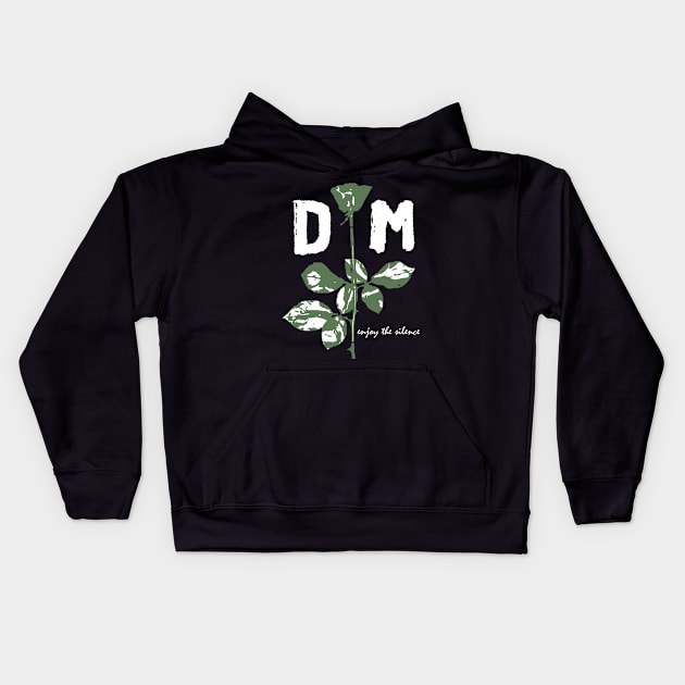 Devotee Rose - Military Green Kids Hoodie by GermanStreetwear